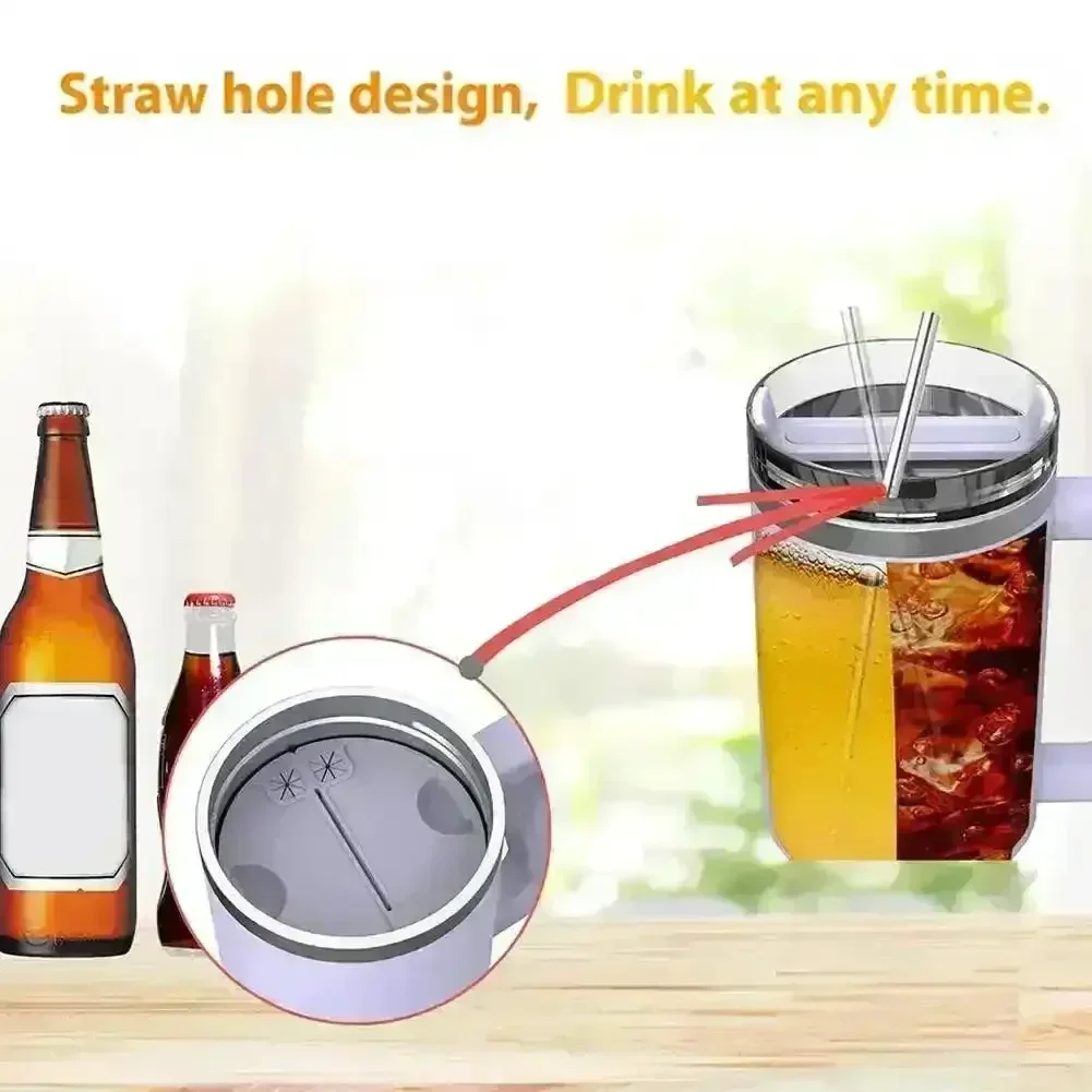Silicone Water Bottle Liner for 40 oz Stanley Tumbler - Image 4