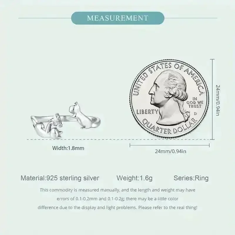 Silver Hip Hop Cat Ring - Image 6