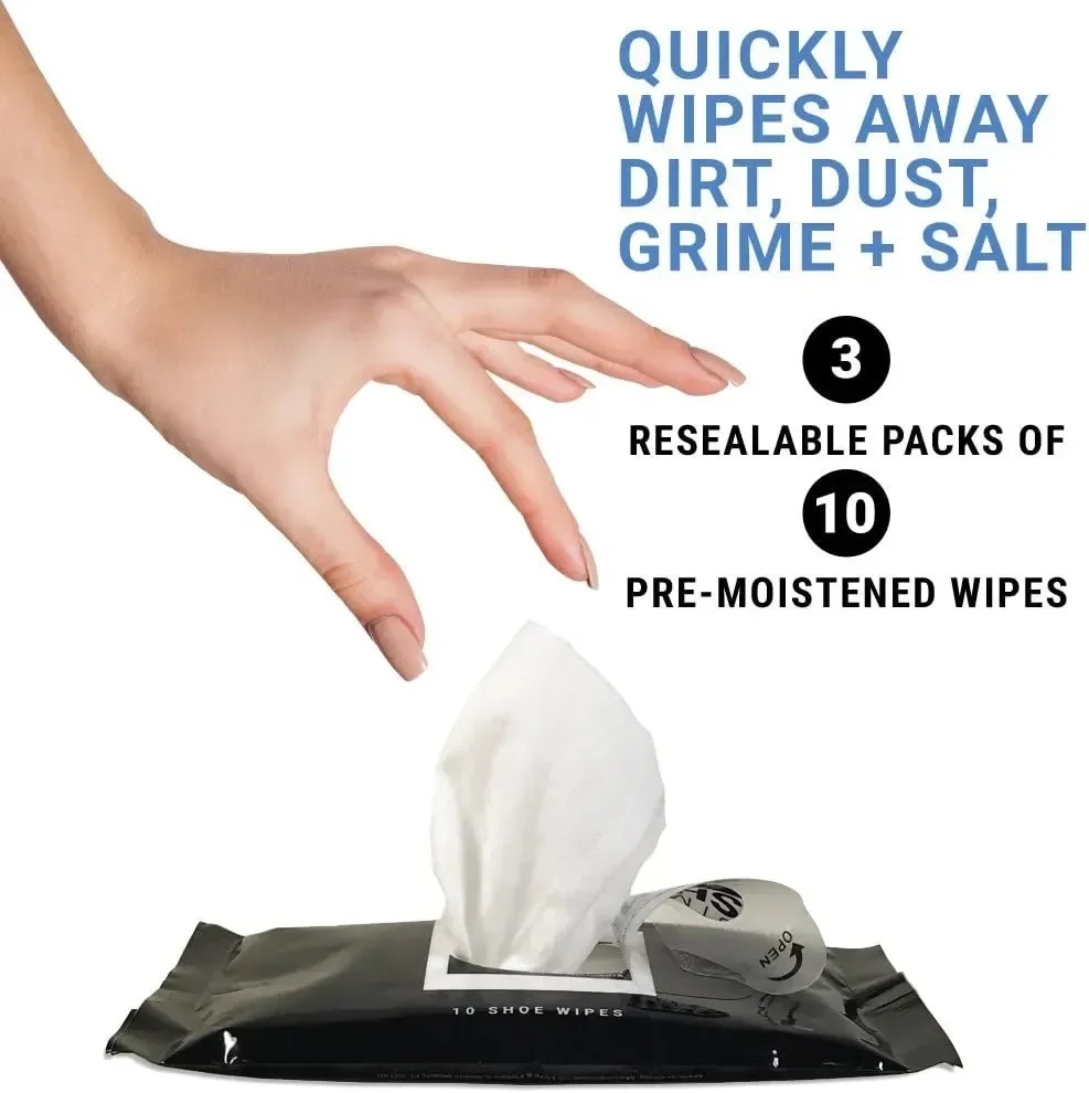 Simple Shine Shoe Cleaning Wipes (Set of 30) - Image 4