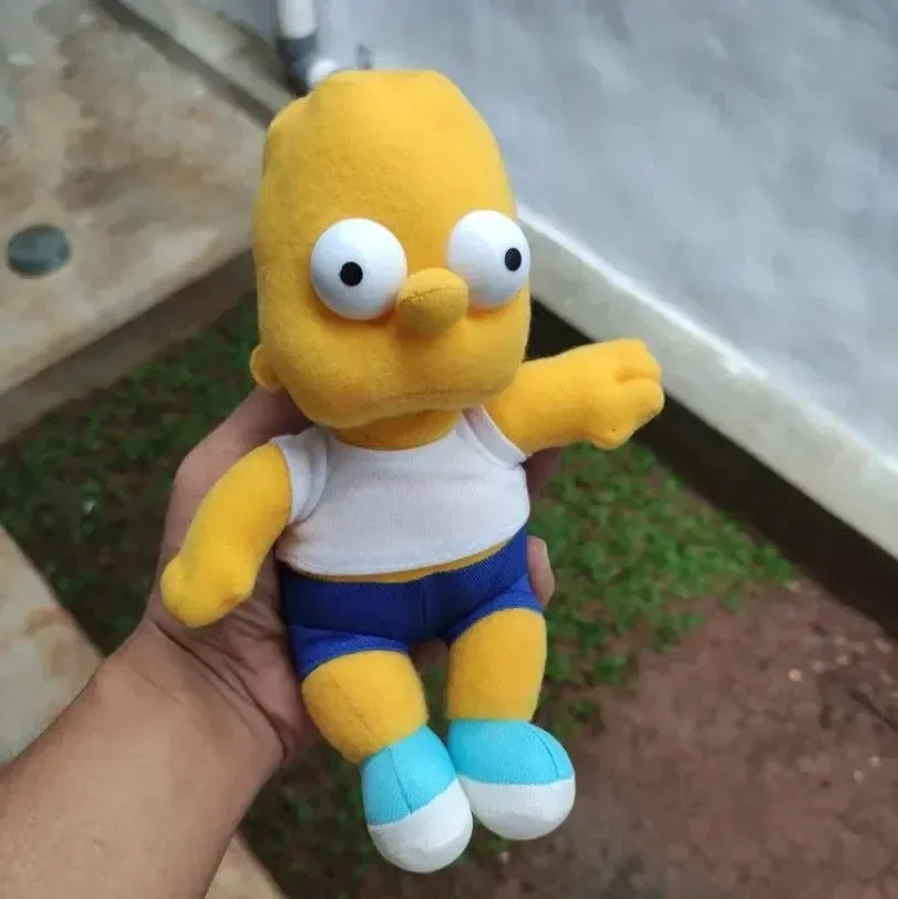 Simpsons Sticky Buddies Plush Keychain - Image 2