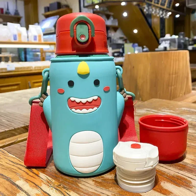 Sip & Smile Cartoon Animal Thermos Cups (500 ml) - Image 10