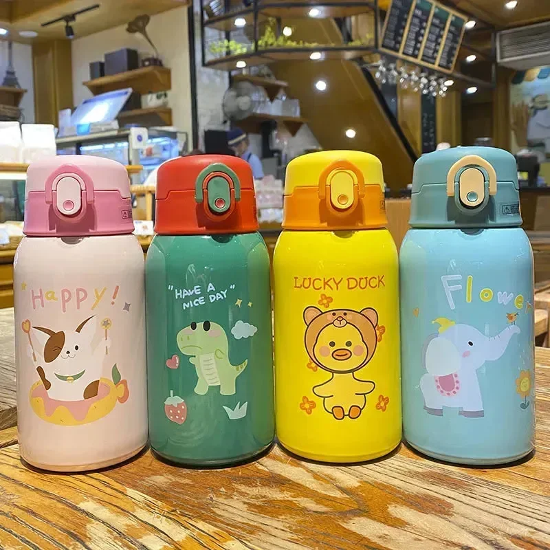Sip & Smile Cartoon Animal Thermos Cups (500 ml) - Image 3