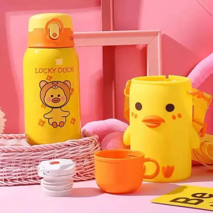 Sip & Smile Cartoon Animal Thermos Cups (500 ml) - Image 4