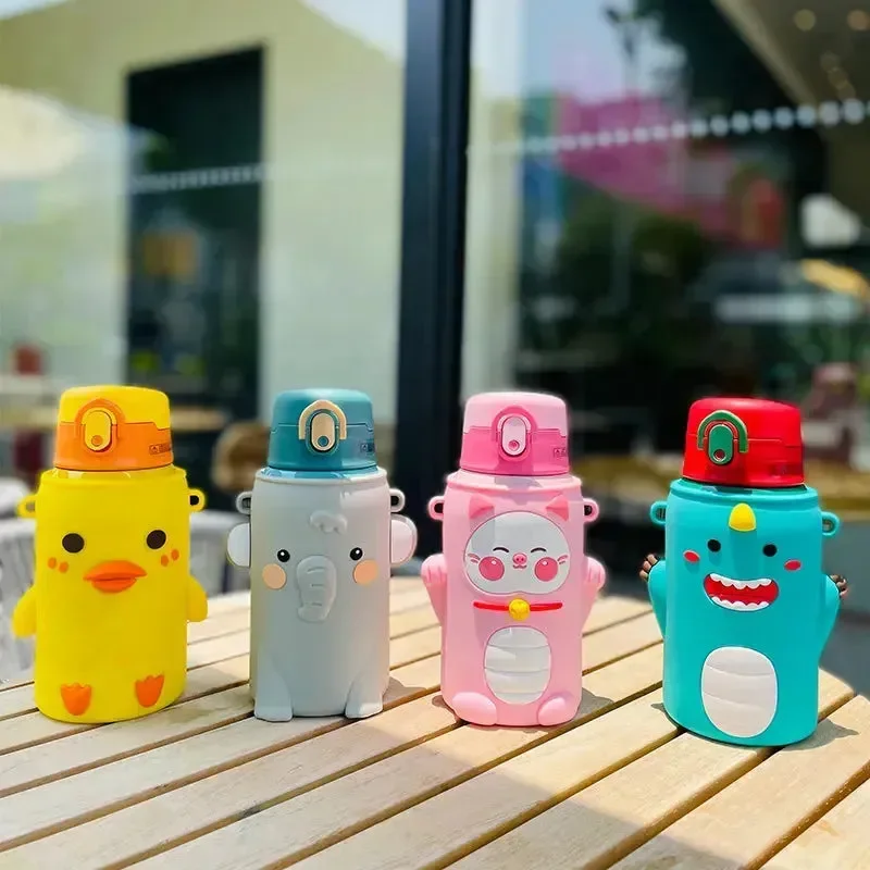 Sip & Smile Cartoon Animal Thermos Cups (500 ml) - Image 6