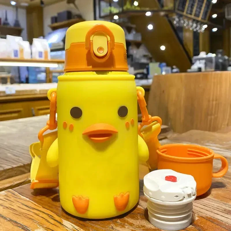 Sip & Smile Cartoon Animal Thermos Cups (500 ml) - Image 9