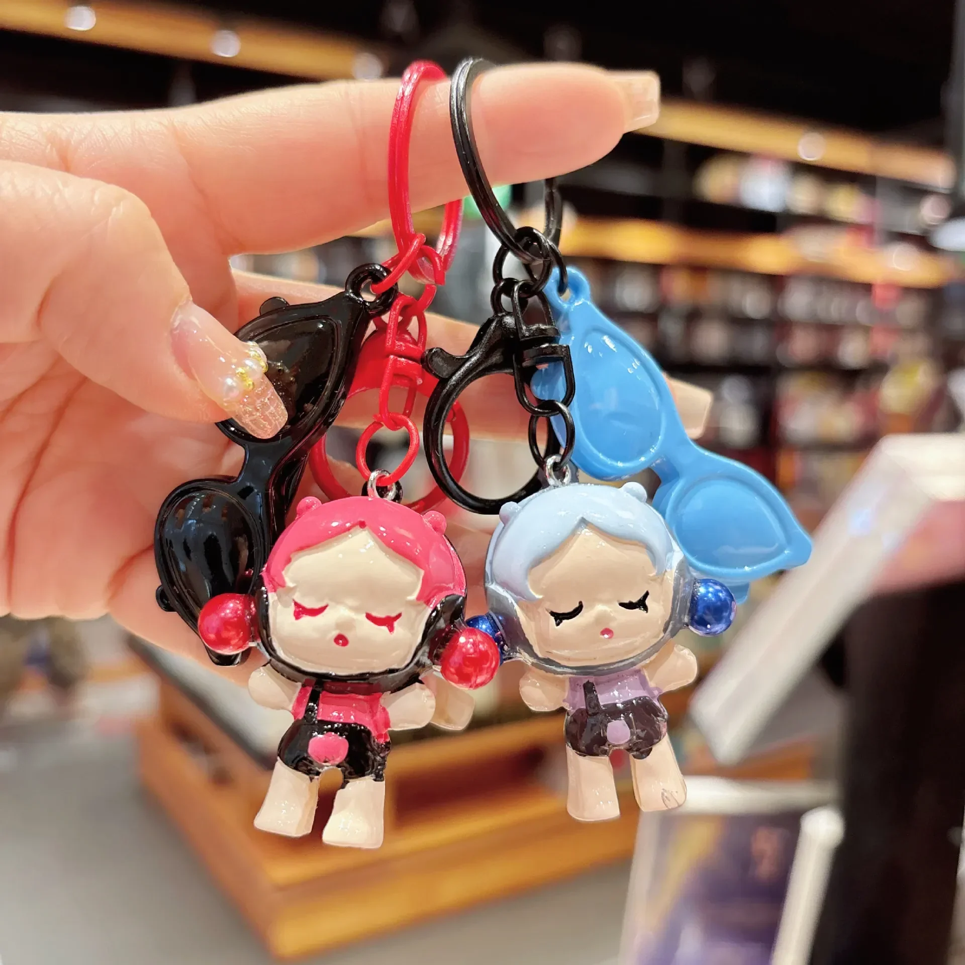 SkullPanda Glam Guardian Keychain - Image 3