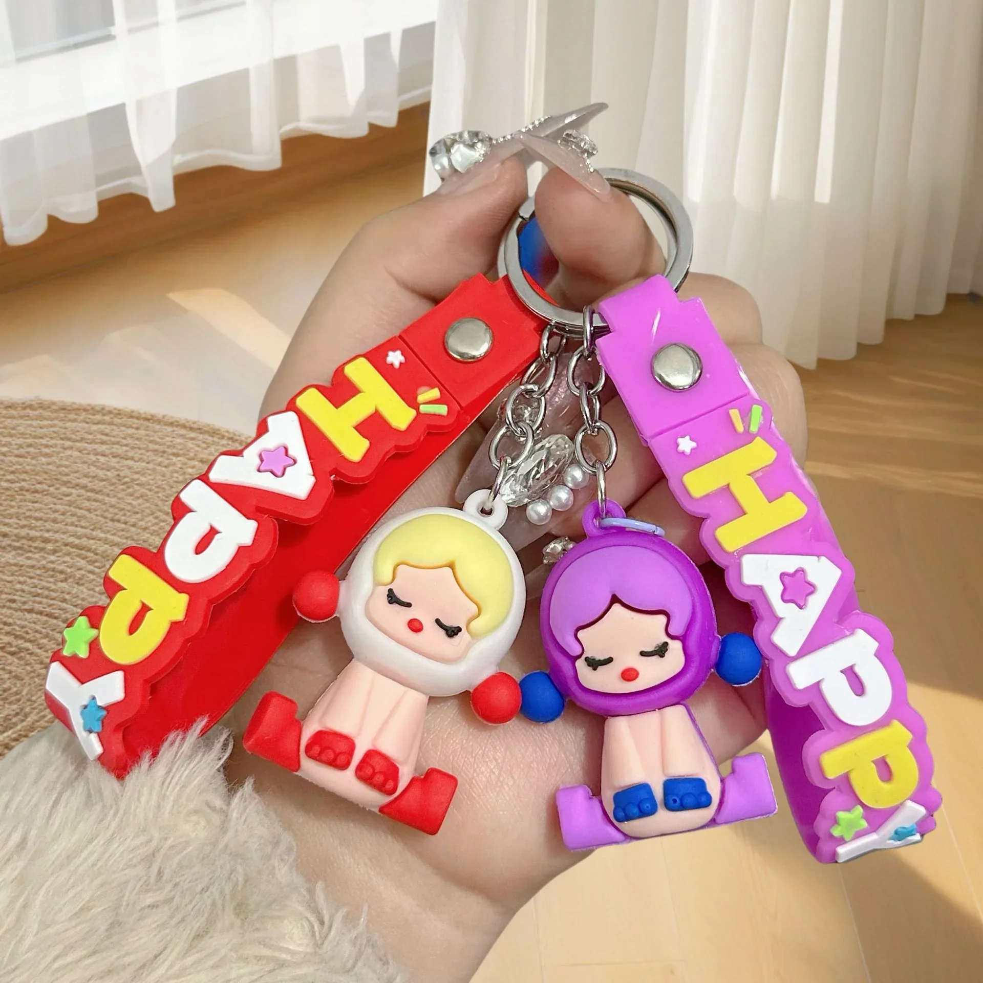 Skullpanda Matte Doll Keychain - Image 3