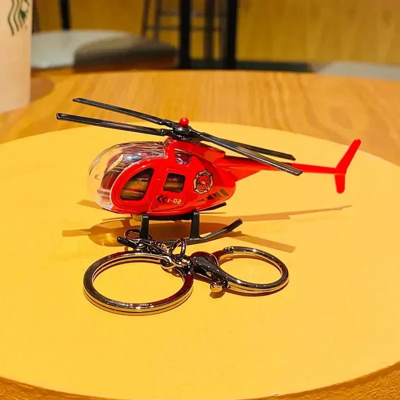 Sky High Mini Helicopter Metal Keychain - Image 10