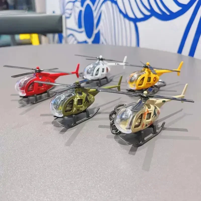 Sky High Mini Helicopter Metal Keychain - Image 3