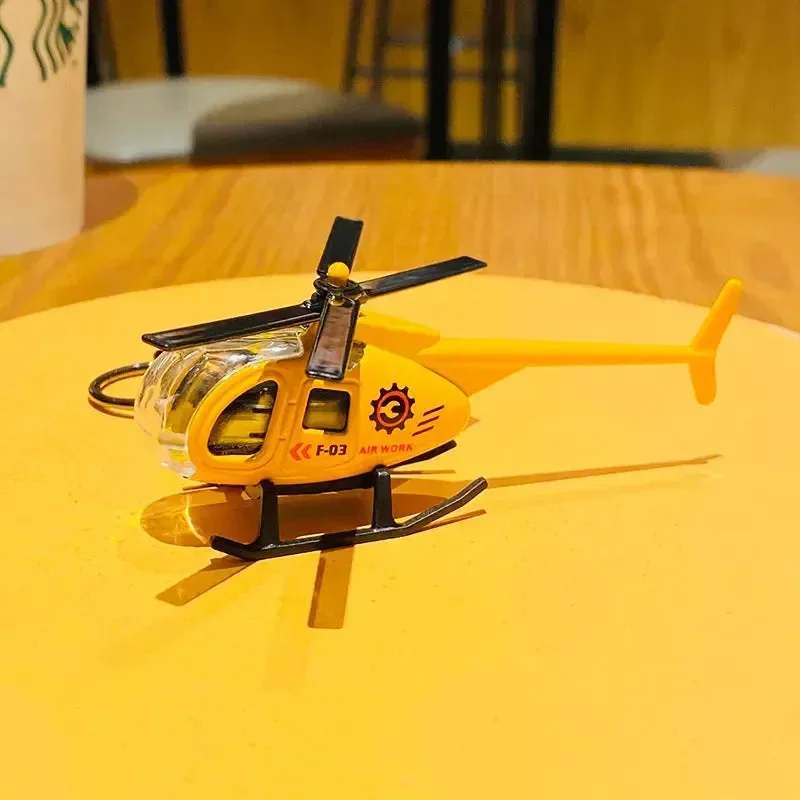 Sky High Mini Helicopter Metal Keychain - Image 6