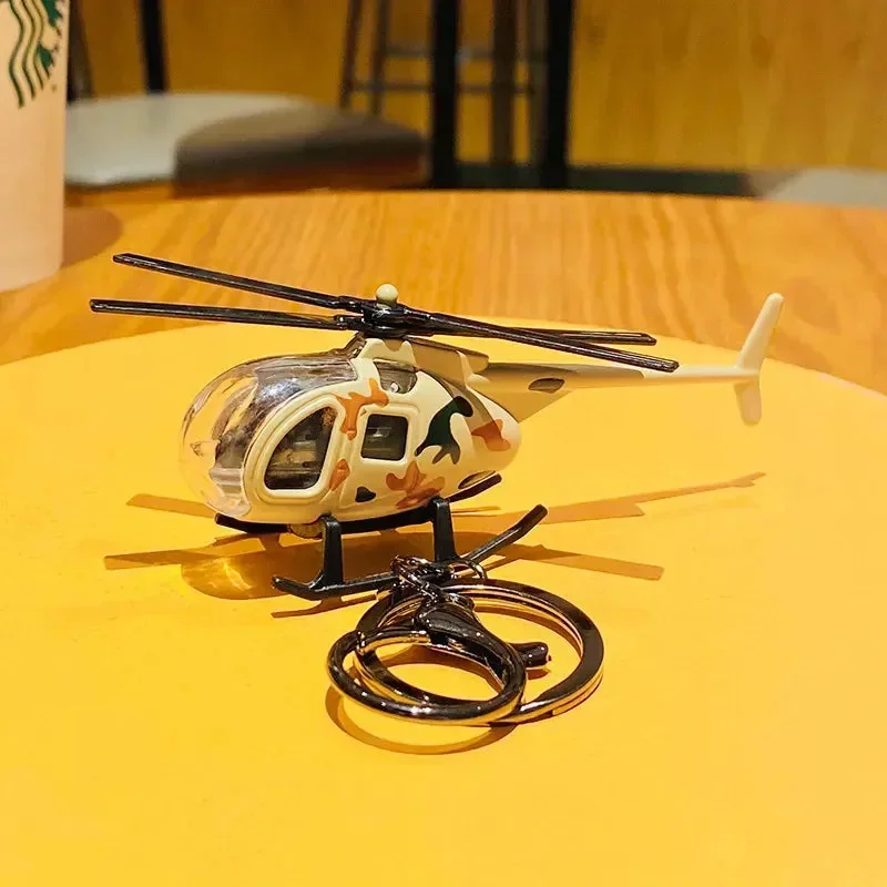 Sky High Mini Helicopter Metal Keychain - Image 9