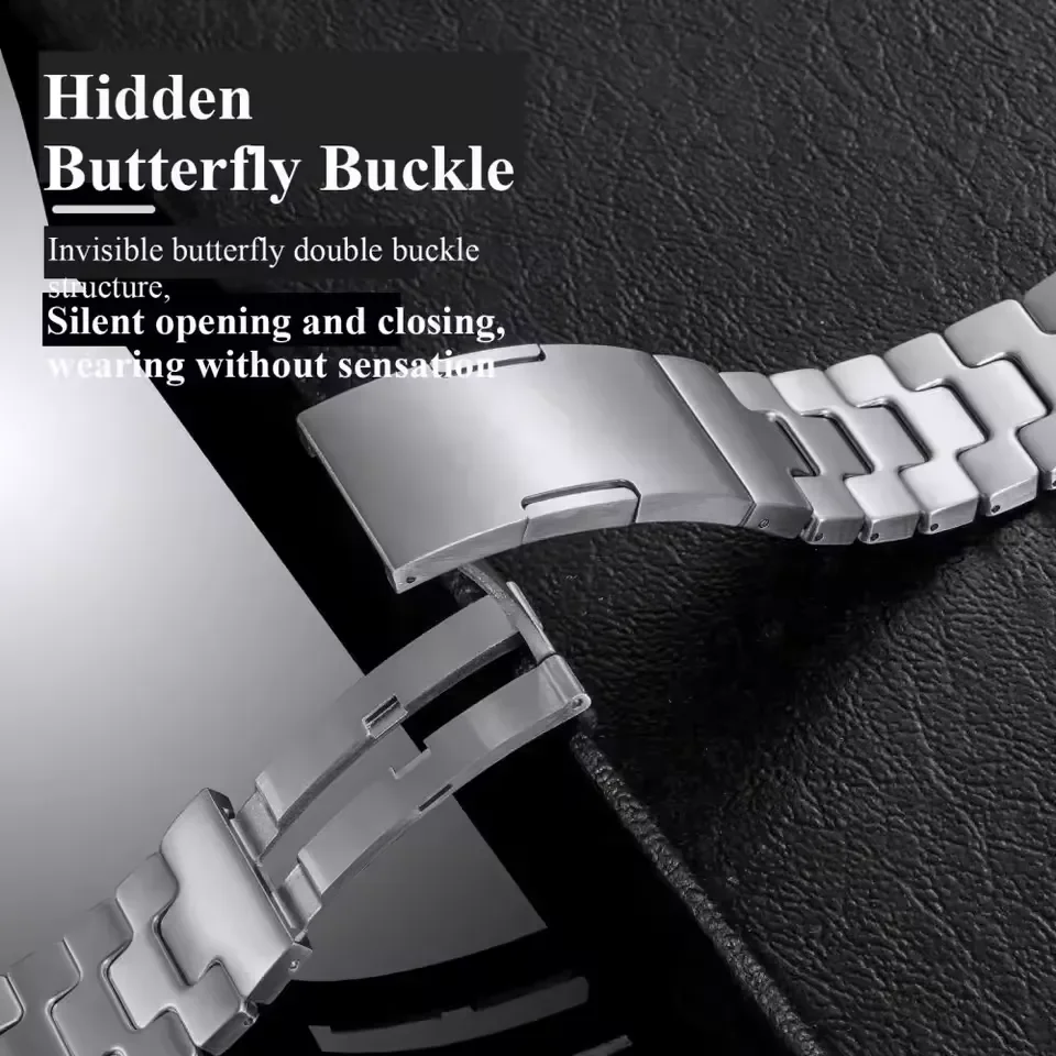 Sleek Summit Steel Band (for Apple Watch) - Image 5