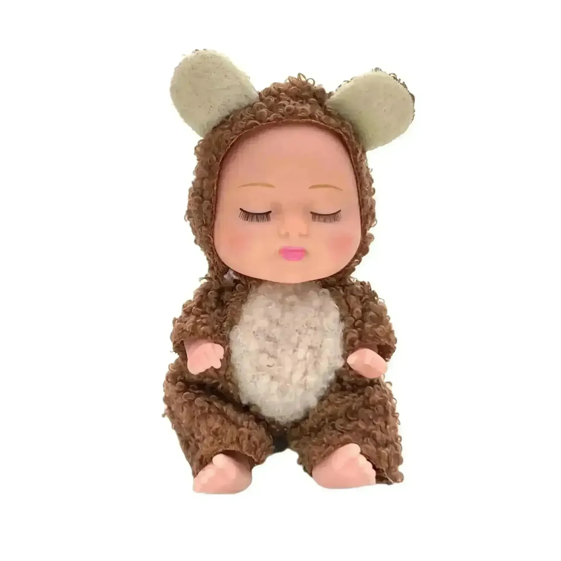 Sleeping Baby Girl Reborn Dolls (13 cm) - Image 9