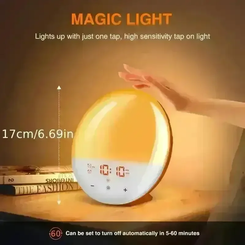 Smart Sunrise Wake-Up Light Alarm Clock - Image 15