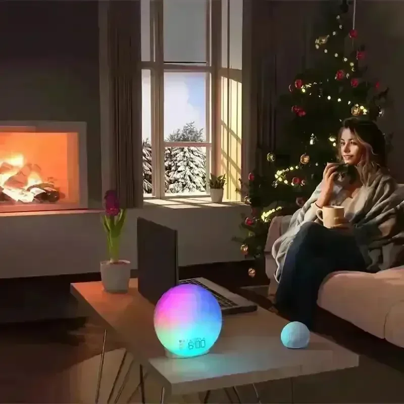 Smart Sunrise Wake-Up Light Alarm Clock - Image 6