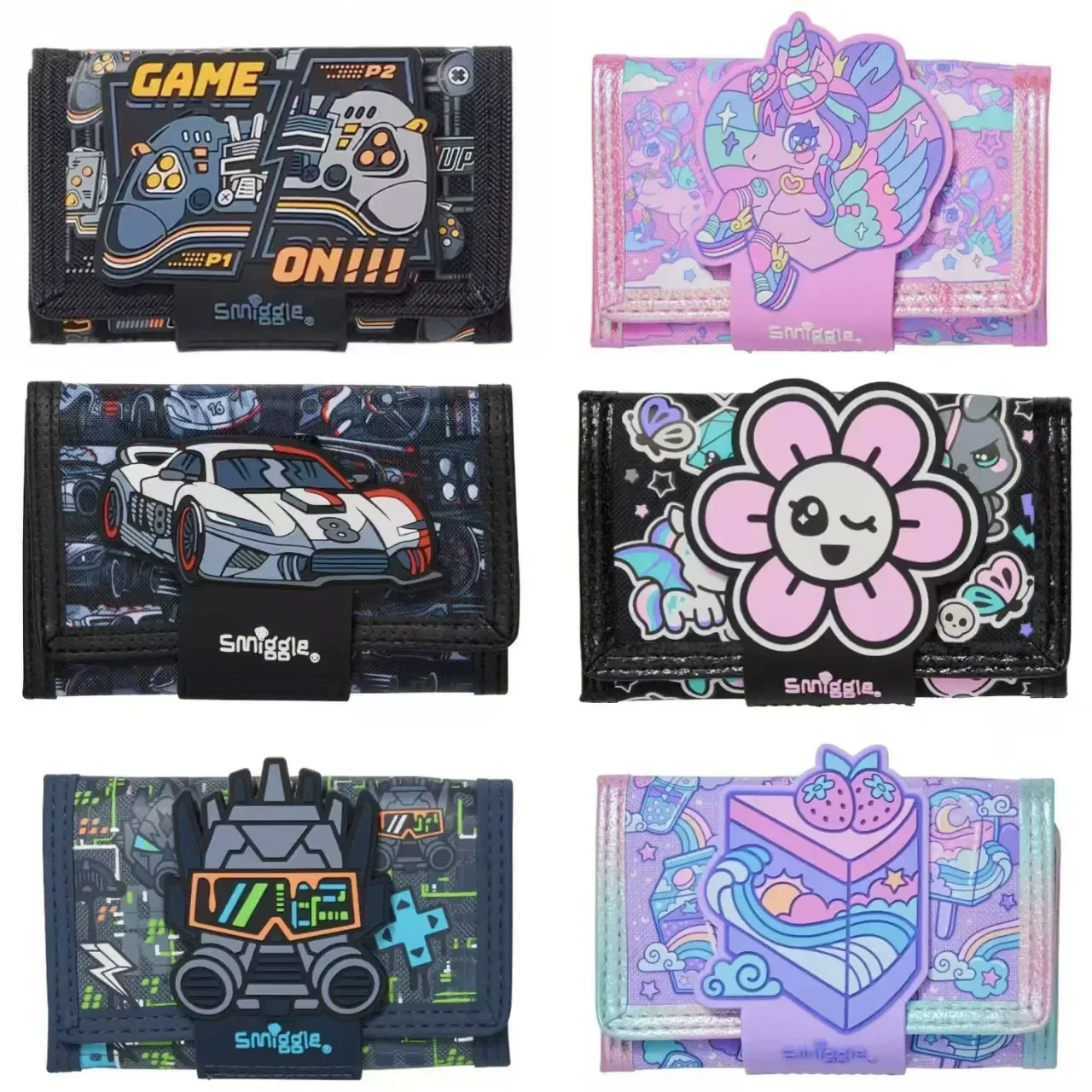 Smiggle All Stars Tri-Fold Wallet - Image 6