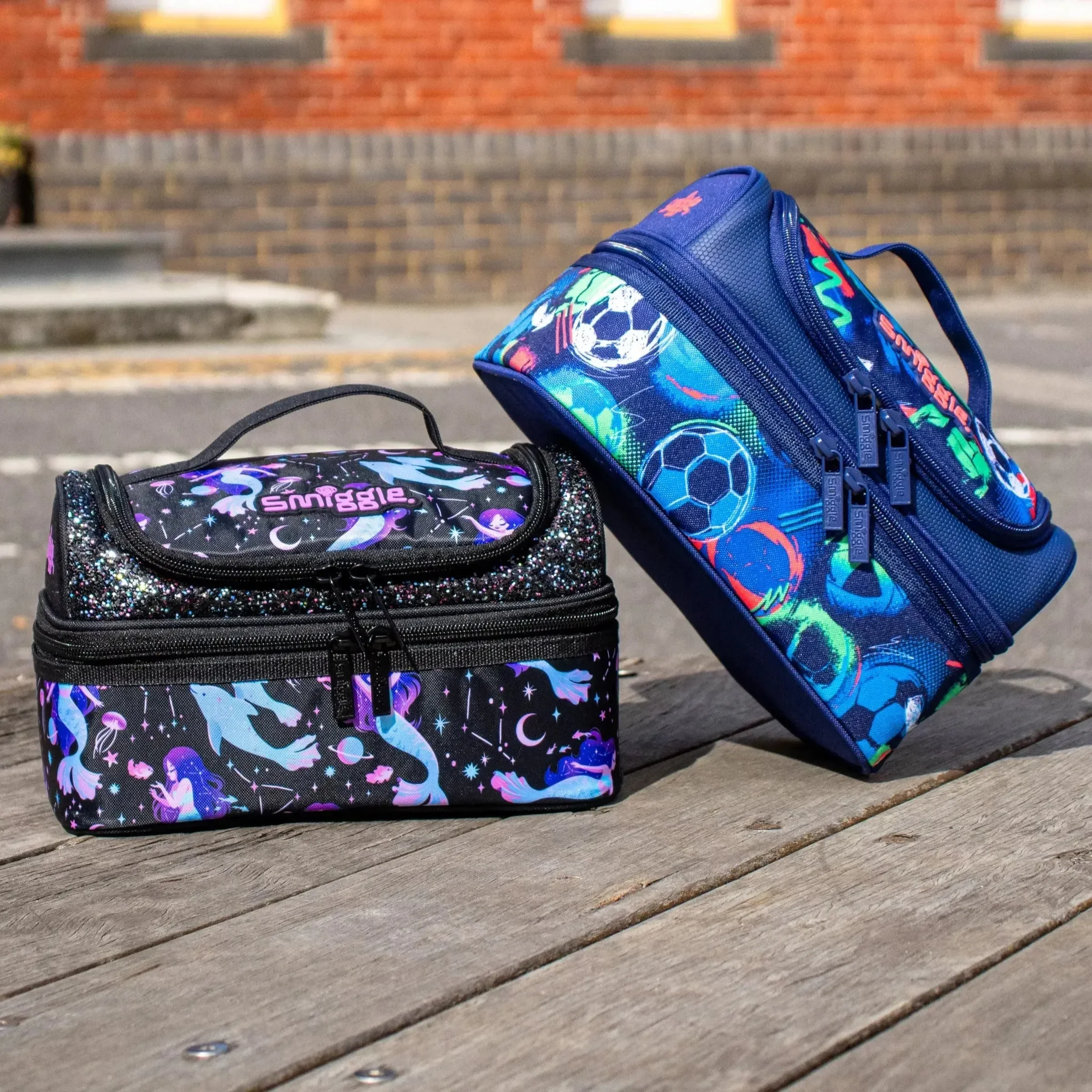 Smiggle Double Decker Lunch Bag For Kids - Image 3