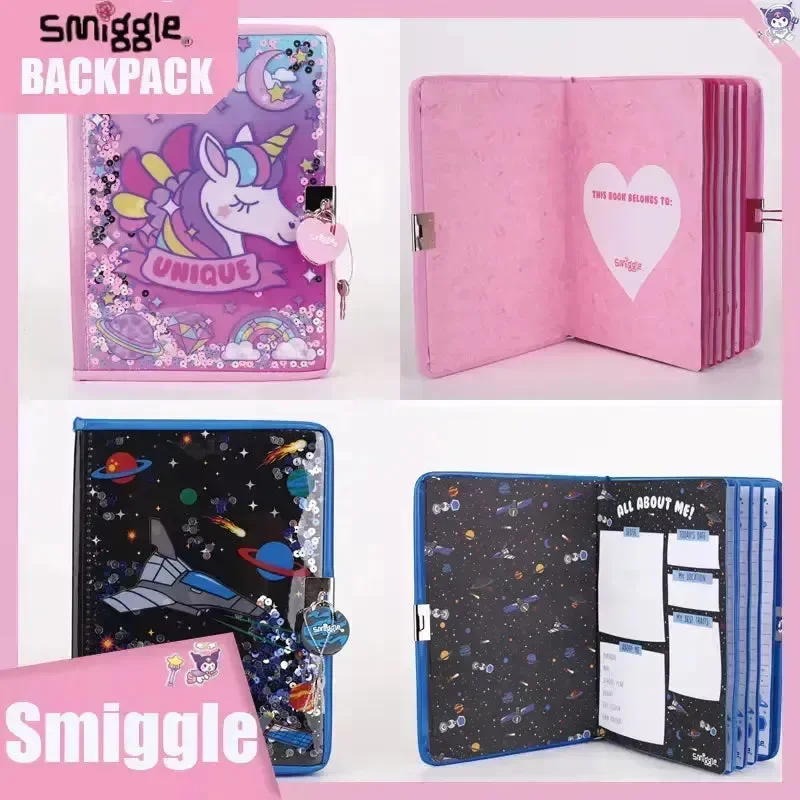 Smiggle Sparkle Secrets A5 Lock Diary - Image 7