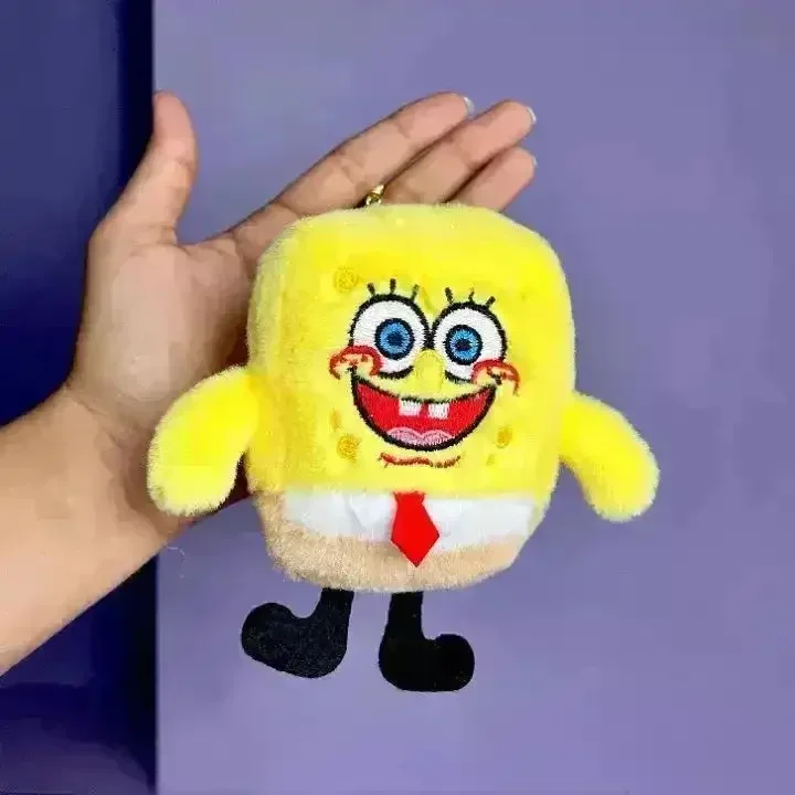 Smiling SpongeBob Plush Keychain - Image 3