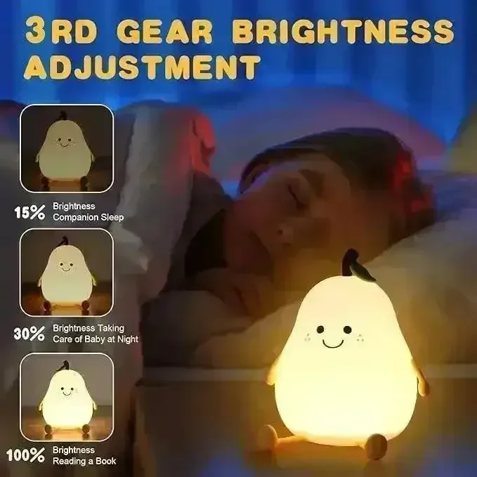 Smiling Pear Night Light - Image 3