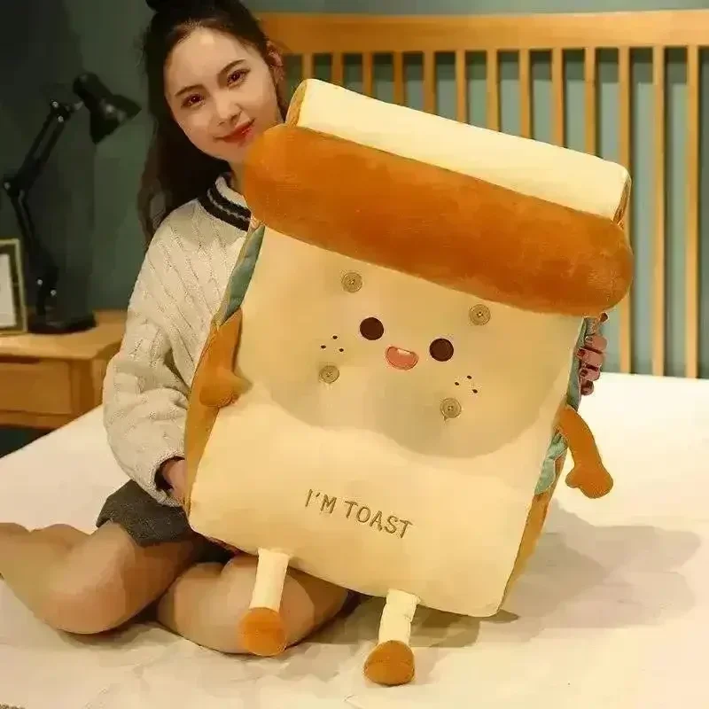 Smiling Toast Wedge Cushion - Image 4