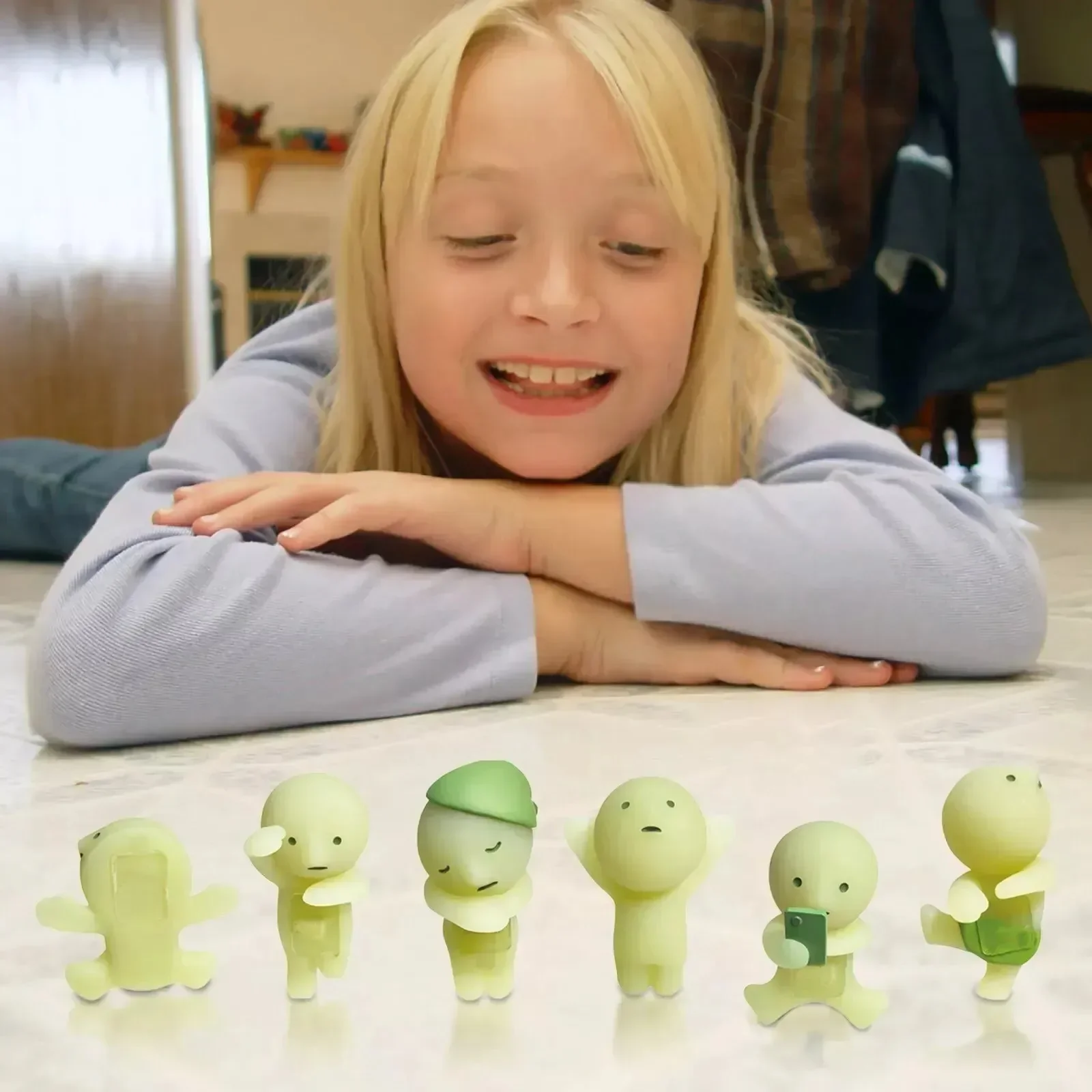 Smiski Decor Series Glow In The Dark Figurines - Image 3