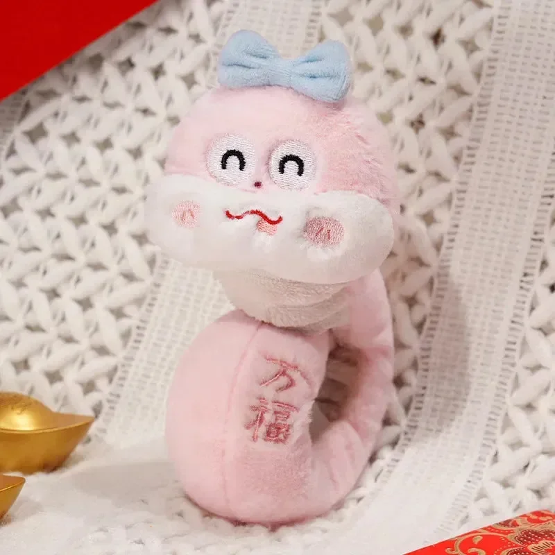 Snake Chinese NY 2025 Mascot Plush Bracelet - Image 6