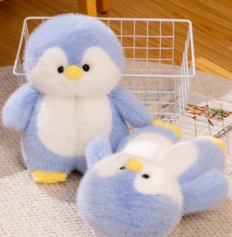Snowy Penguin Furry Home Slippers - Image 6