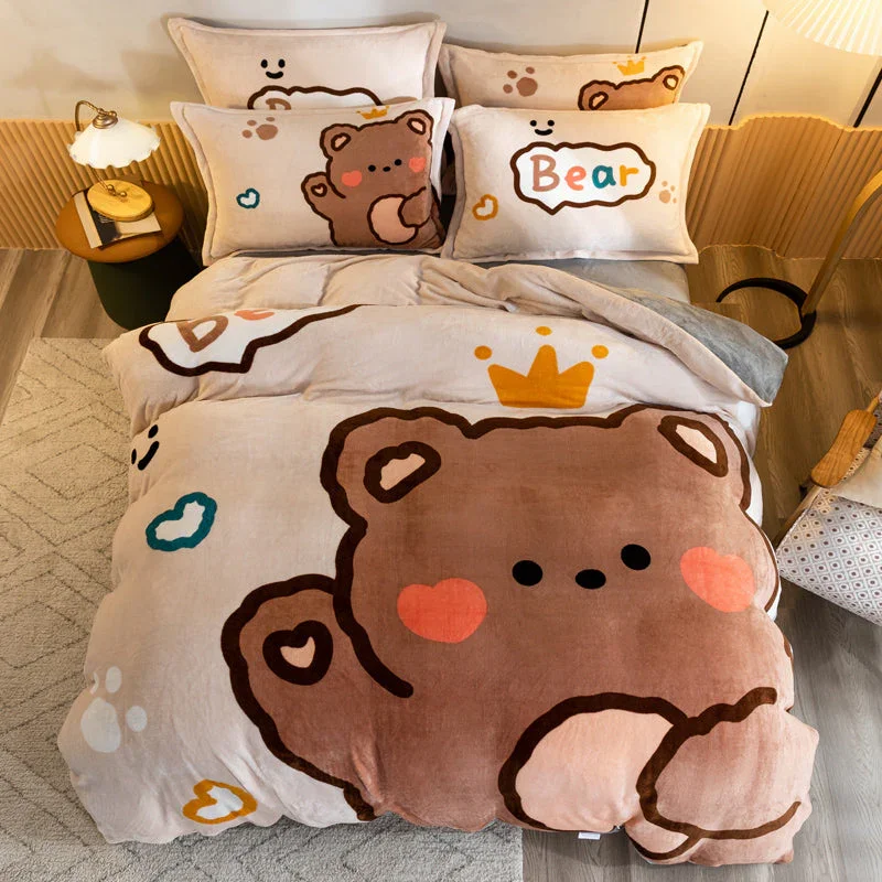 Snuggle Bear's Slumber Bed Set