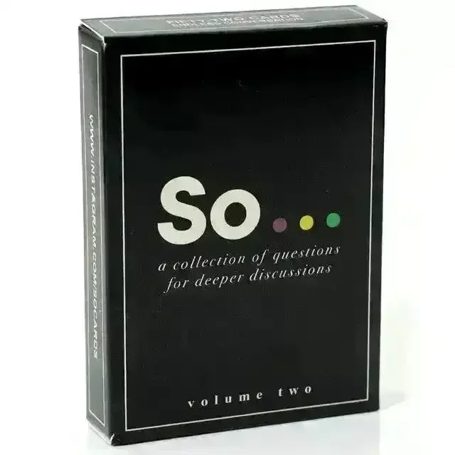 So Deeper Discussions Card Game - Image 6