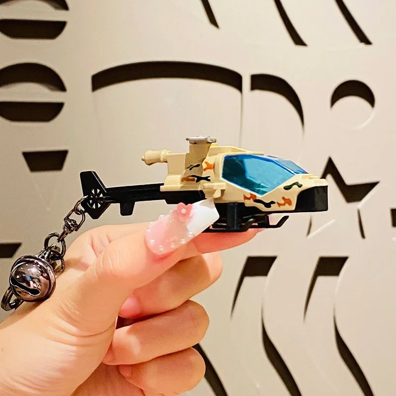 Soaring Mini Helicopter Keychain - Image 9