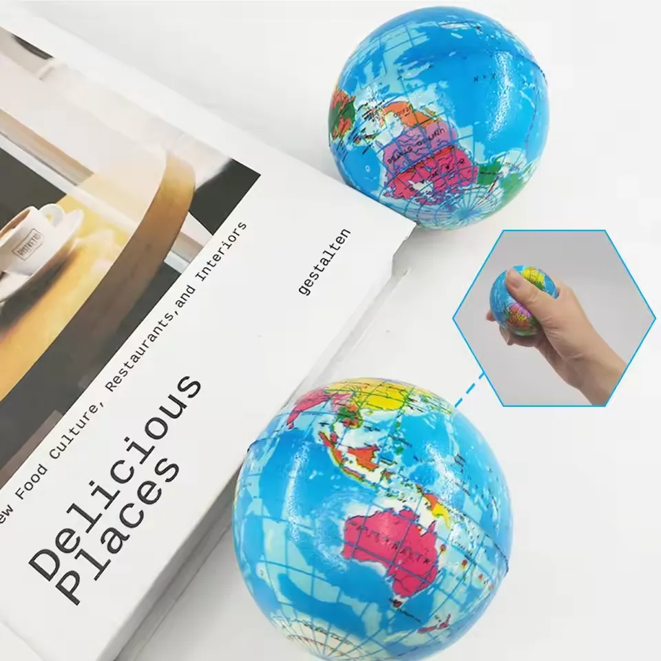 Soft Globe Anti-Stress Squishy Toy - Image 6