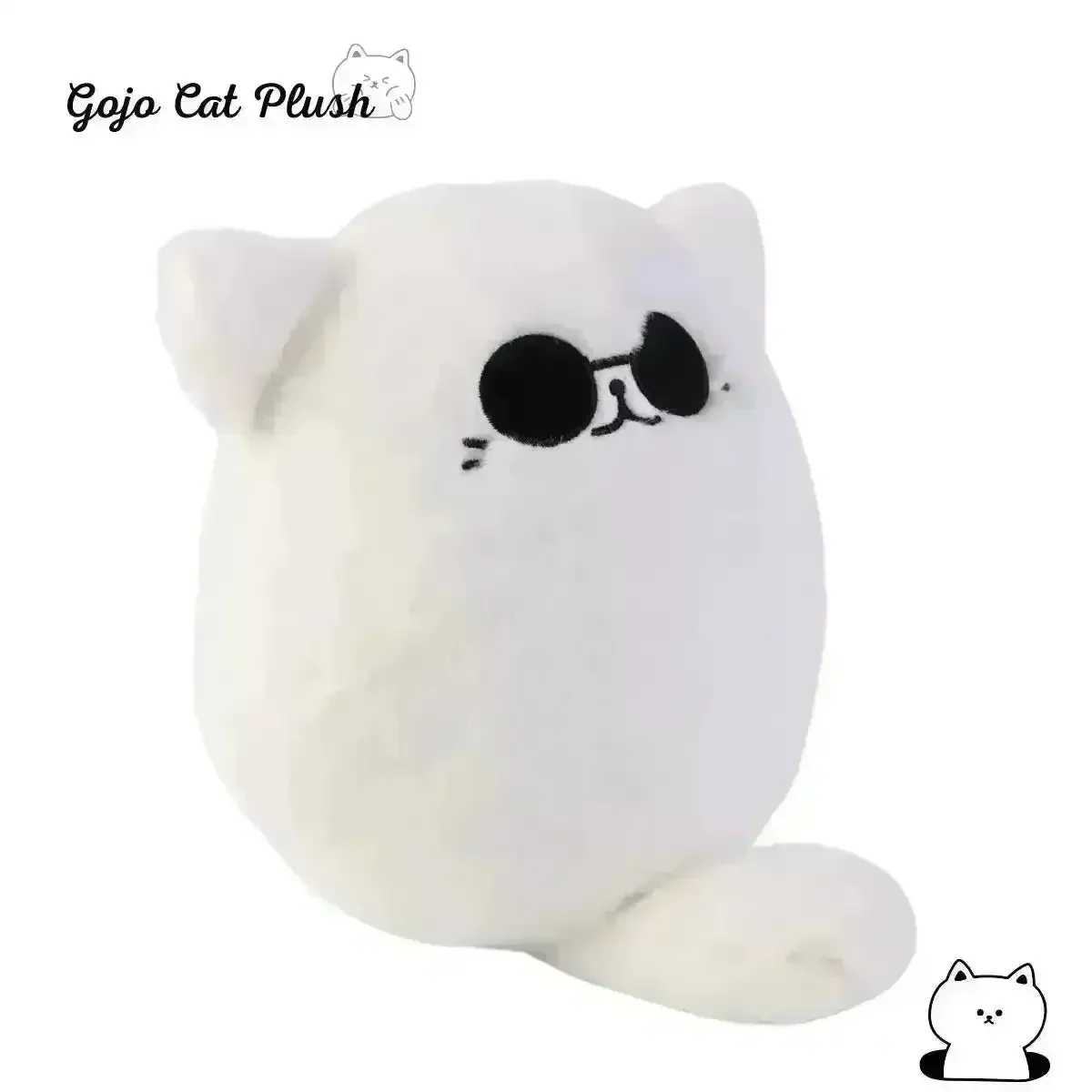 Soft Gojo Cat Plush Pillow (32 cm) - Image 3