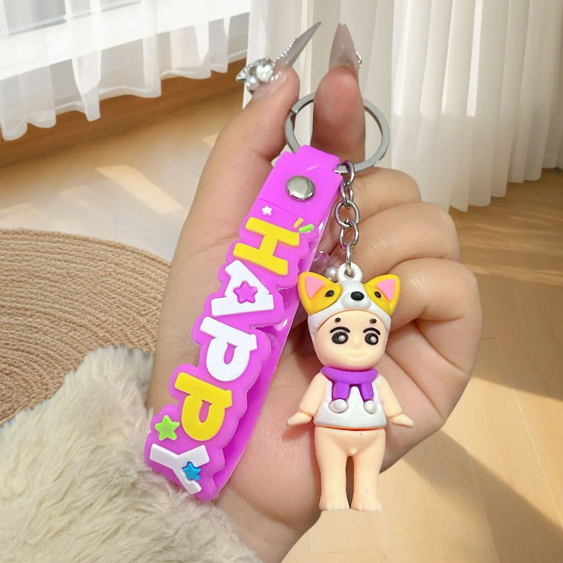 Sonny Angel Puppy Hood Keychain - Image 10