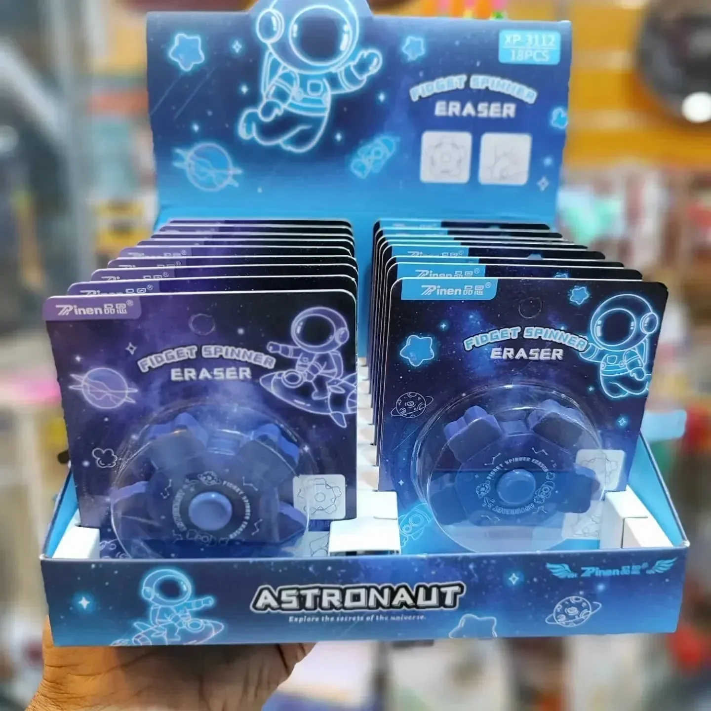 Space Astronaut Fidget Spinner Eraser - Image 7
