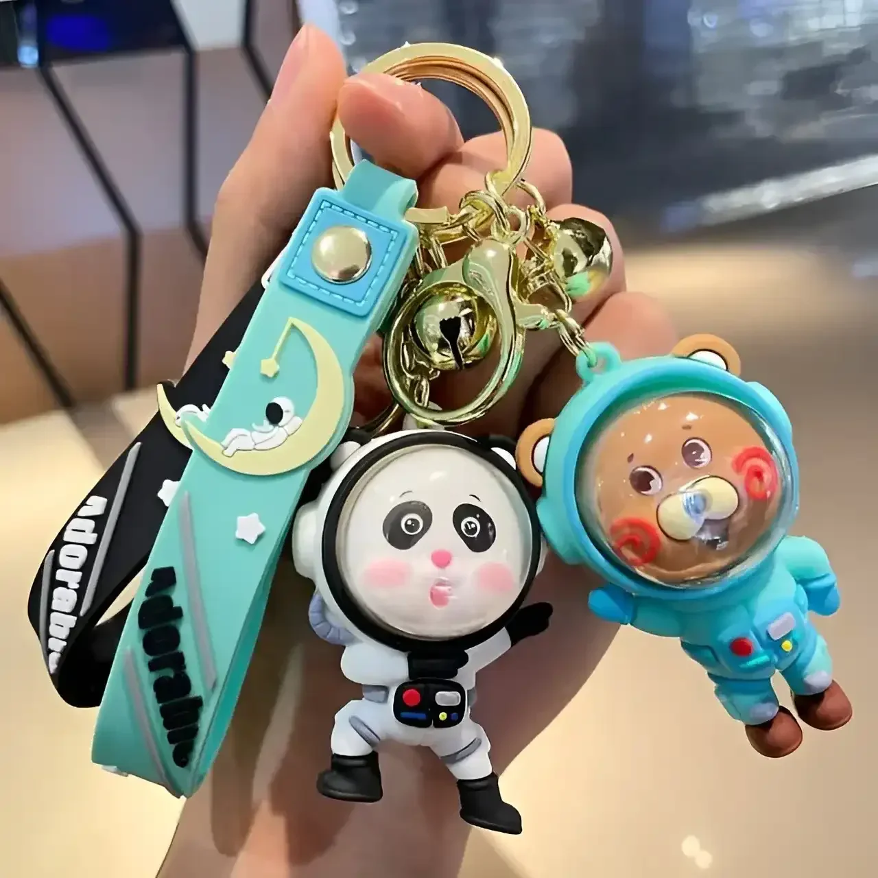 Space Charming Animal Keychain - Image 4