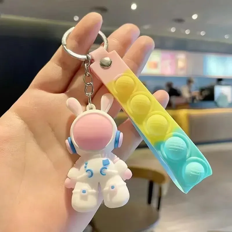 Space Rabbit 3D Keychain - Image 8