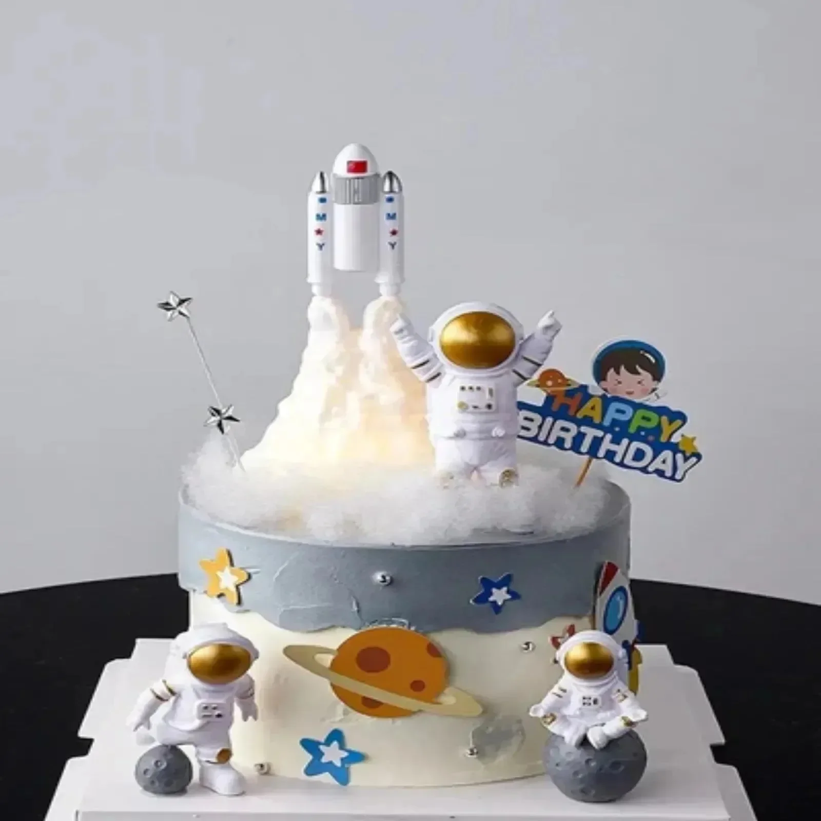 Cosmic Voyage Rocket LED Lamp - Image 5