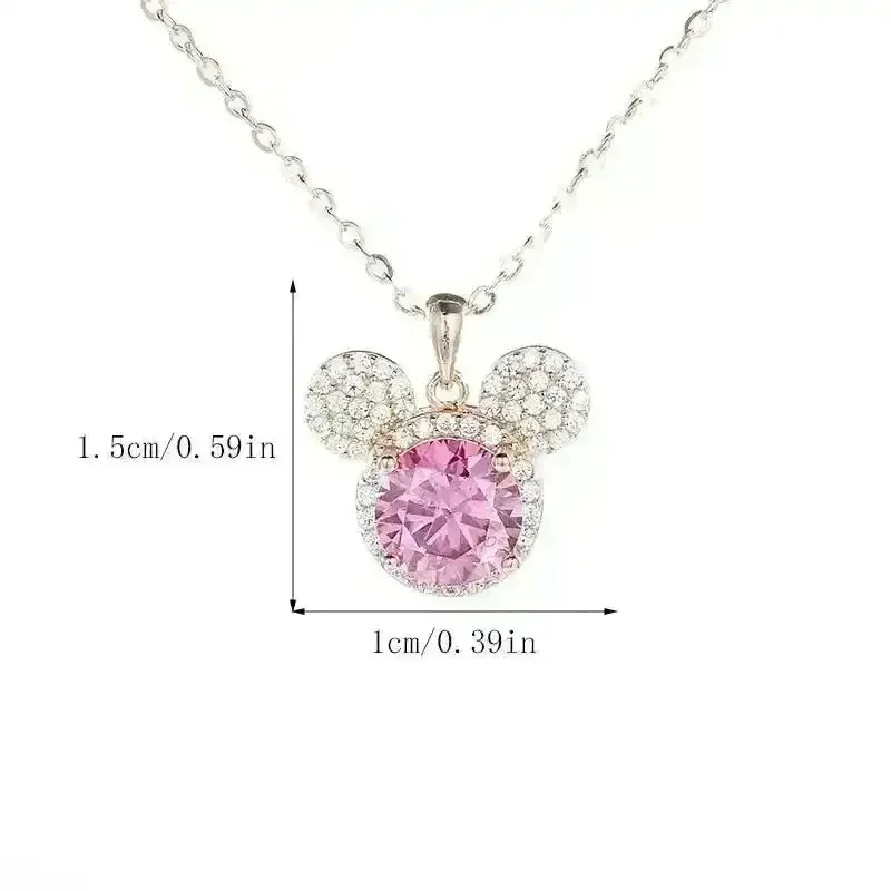 Sparkling Cubic Mickey Mouse Pendant - Image 5