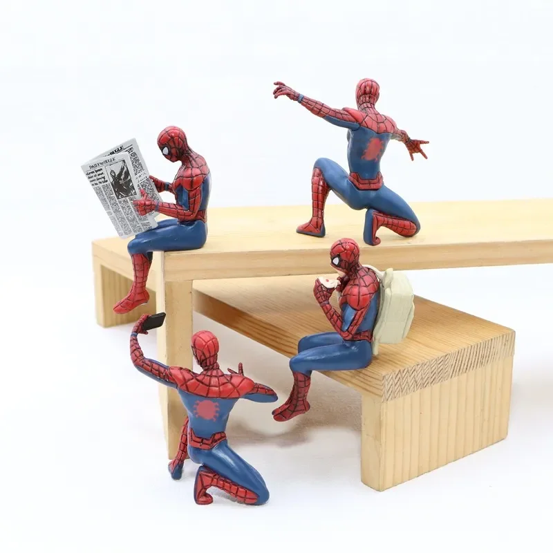 Spiderman Daily Life Mini Figurines (8 cm) - Image 2