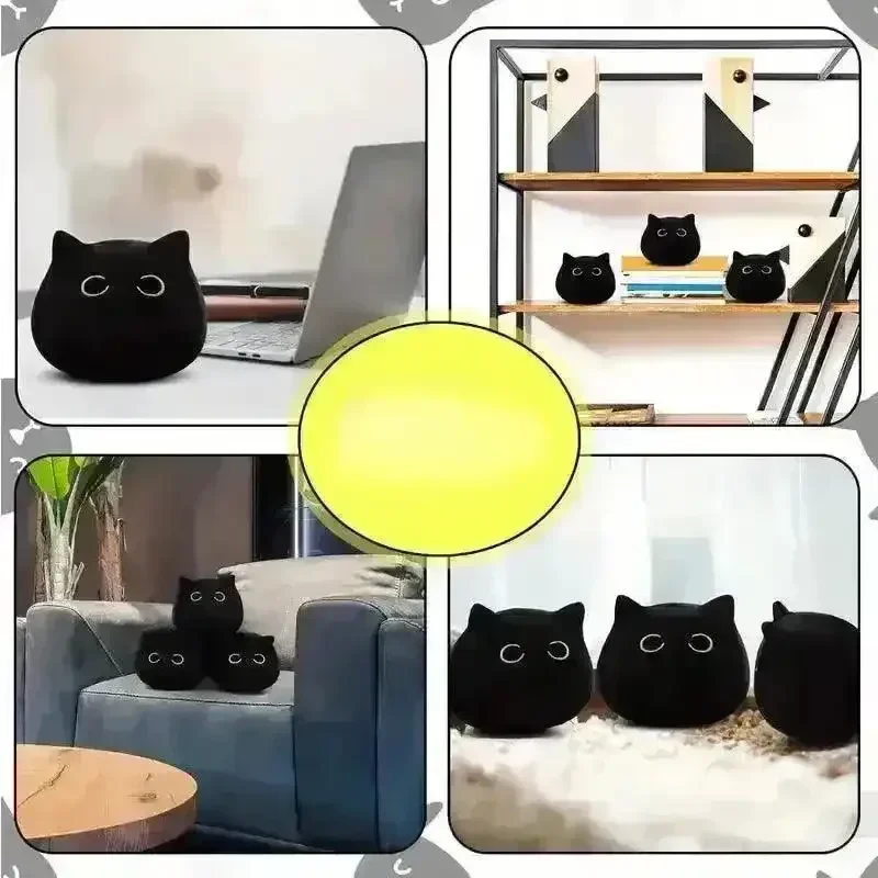 Spooky Cute Cat Pillow Plushies - Image 9