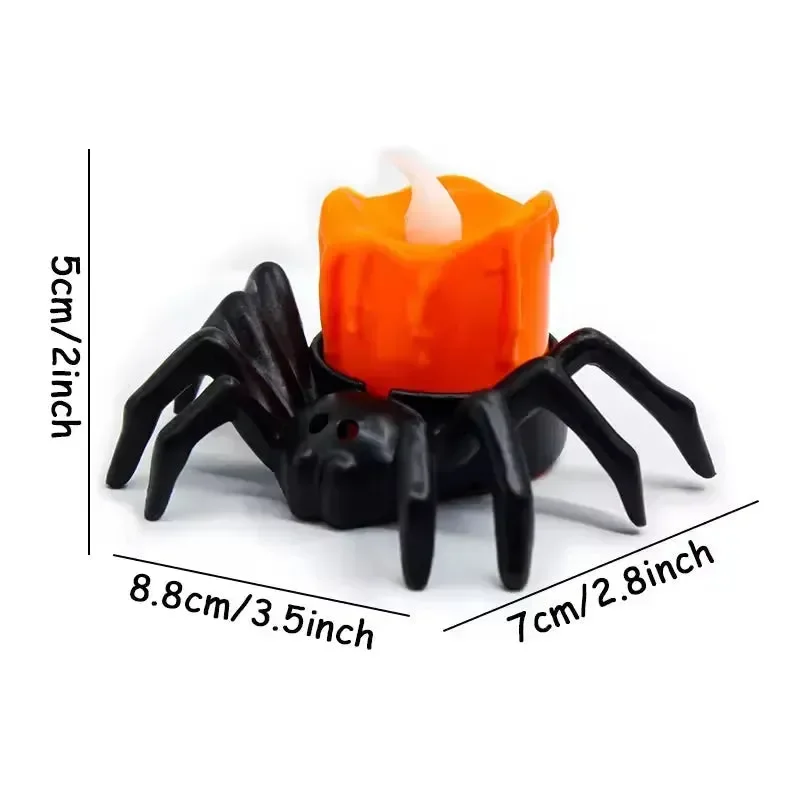 Spooky Spider Candle Night Lamp - Image 16