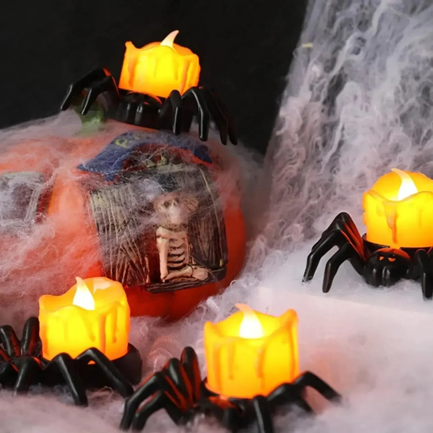 Spooky Spider Candle Night Lamp - Image 6