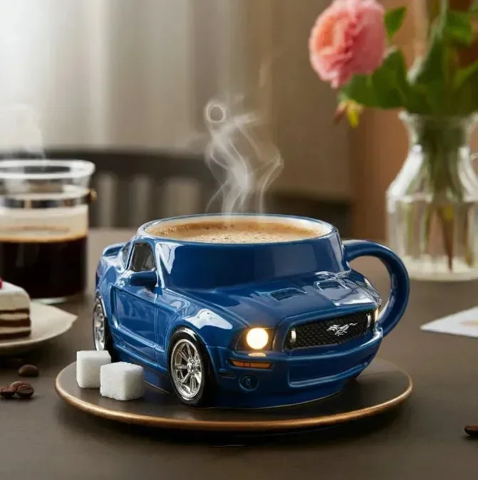 Sports Car Shaped Coffee Mug (400 ml) - Image 10