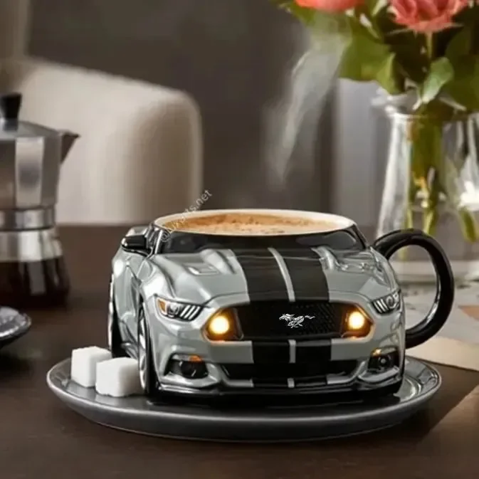 Sports Car Shaped Coffee Mug (400 ml) - Image 12