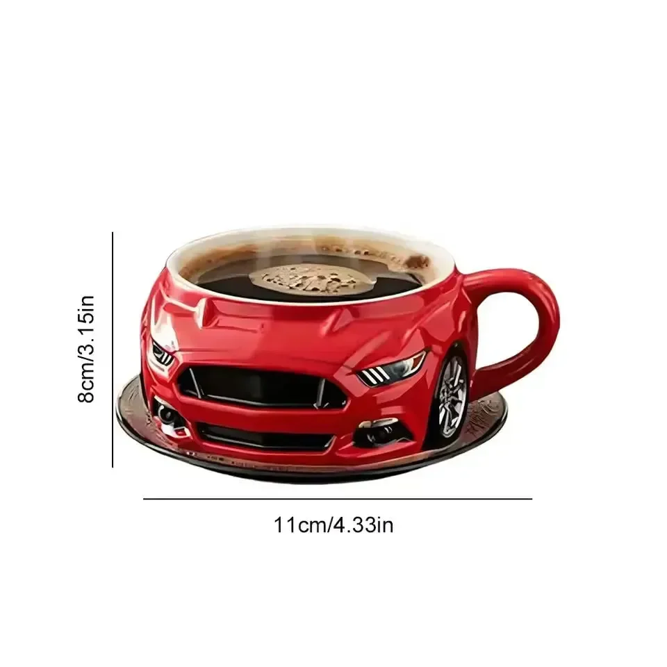 Sports Car Shaped Coffee Mug (400 ml) - Image 13