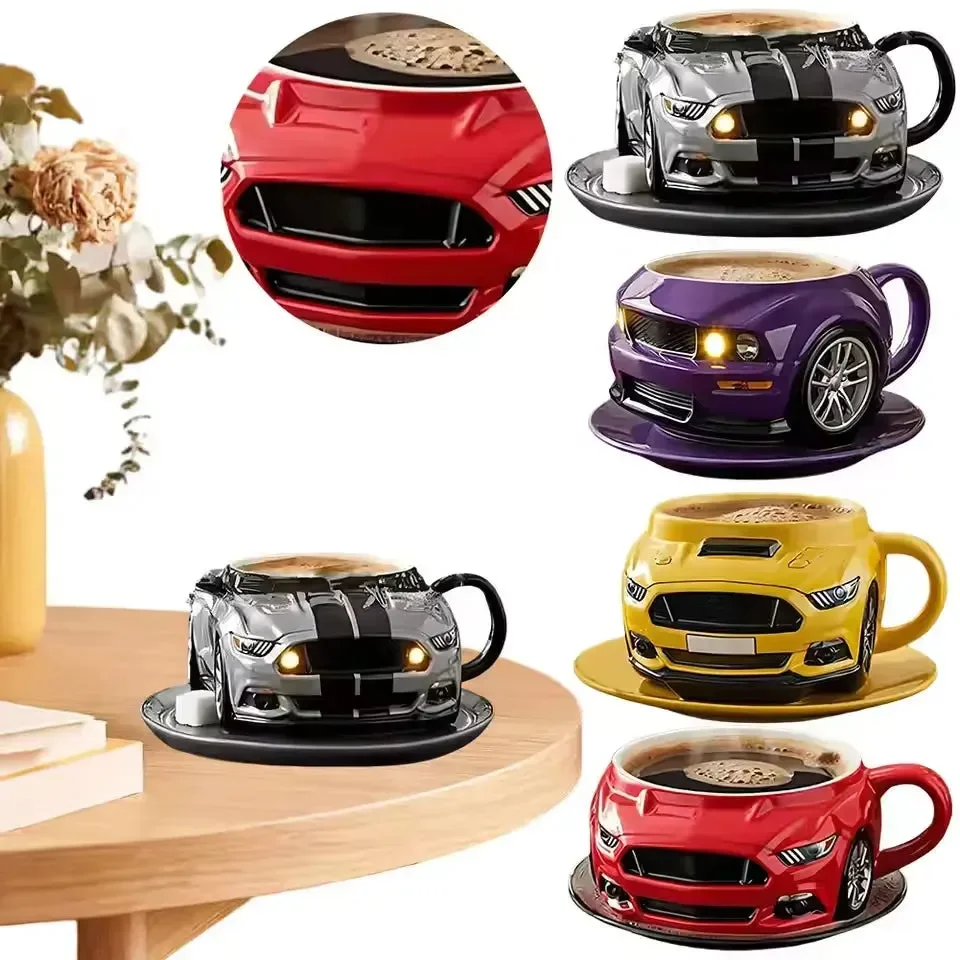 Sports Car Shaped Coffee Mug (400 ml) - Image 3