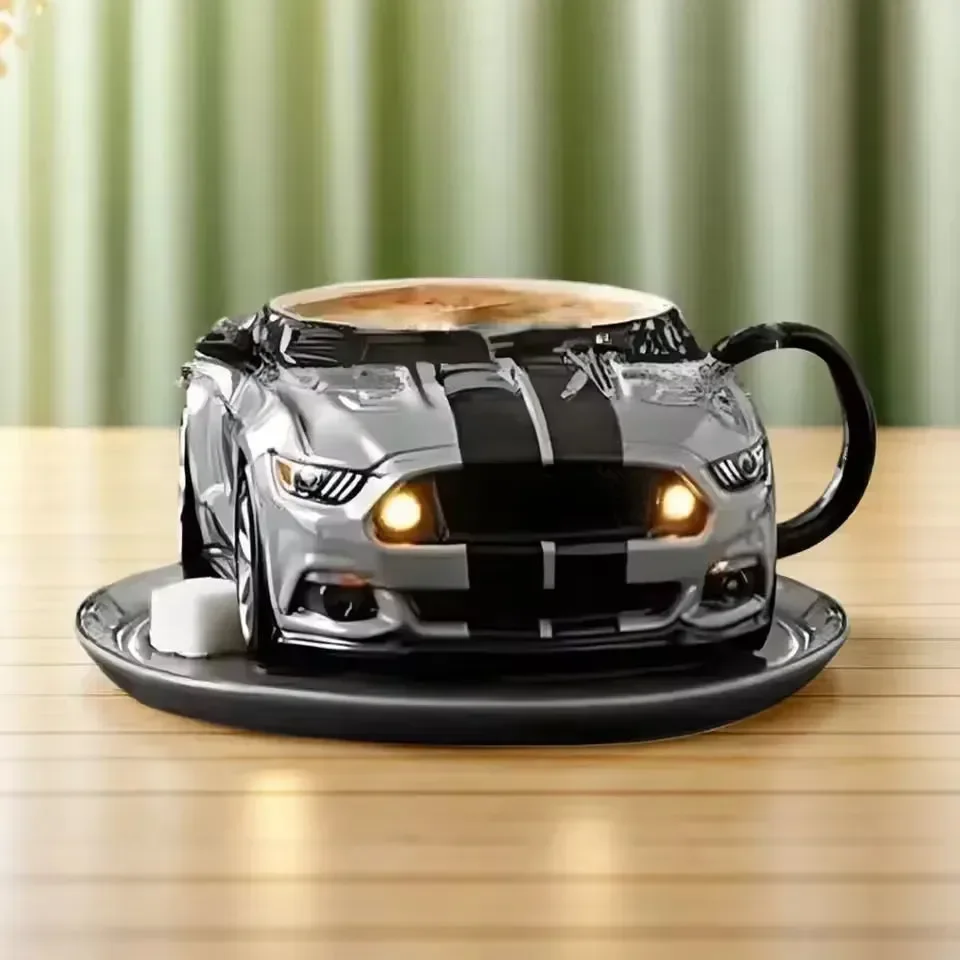 Sports Car Shaped Coffee Mug (400 ml) - Image 6