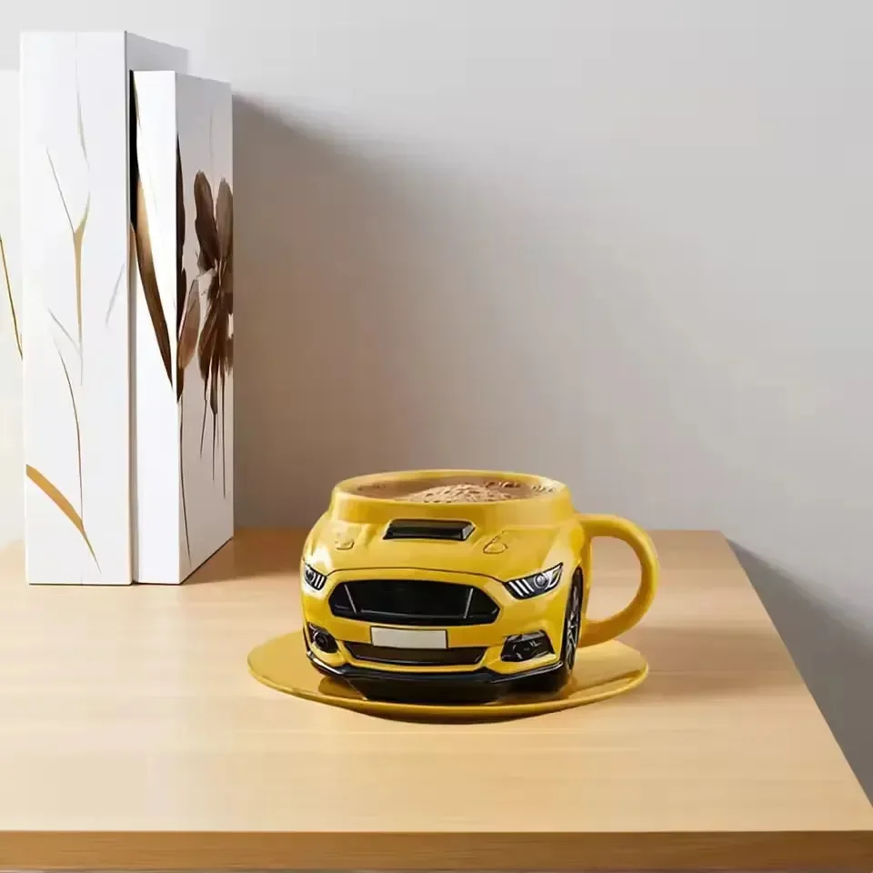 Sports Car Shaped Coffee Mug (400 ml) - Image 7