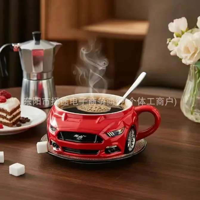 Sports Car Shaped Coffee Mug (400 ml) - Image 9
